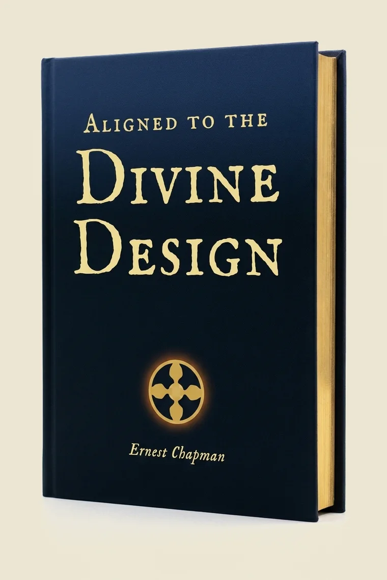Aligned to the Divine Design, hardcover with gilded edges